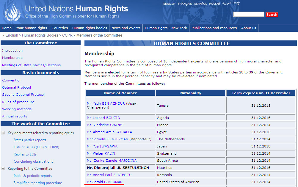 Human Rights Committee